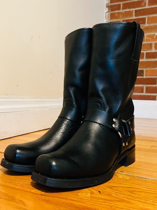 Vintage Frye Men\'s 87350 Size 13 M Black 14\